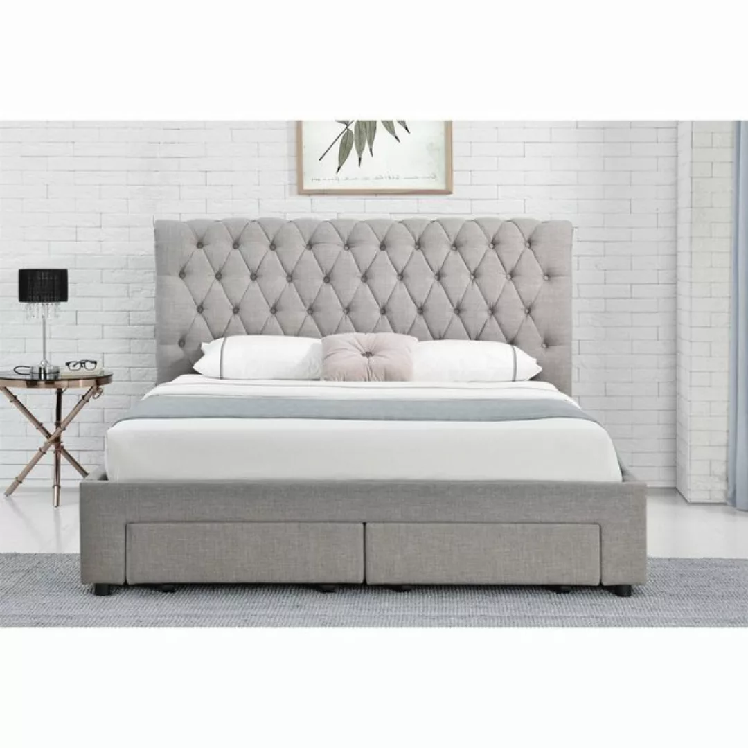 HTI-Line Bett Bett Claire 180 (Stück, 1-tlg., 1x Bett Claire 180 mit Latten günstig online kaufen