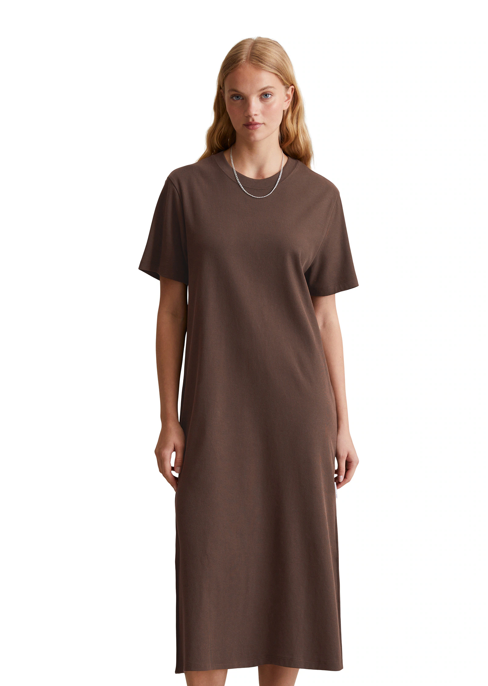 Marc OPolo DENIM Jerseykleid "aus gerippter Bio-Baumwolle" günstig online kaufen