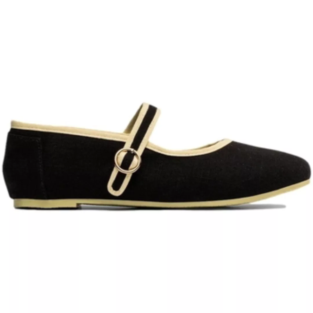 Paez  Ballerinas Mary Jane W - Linen Black günstig online kaufen