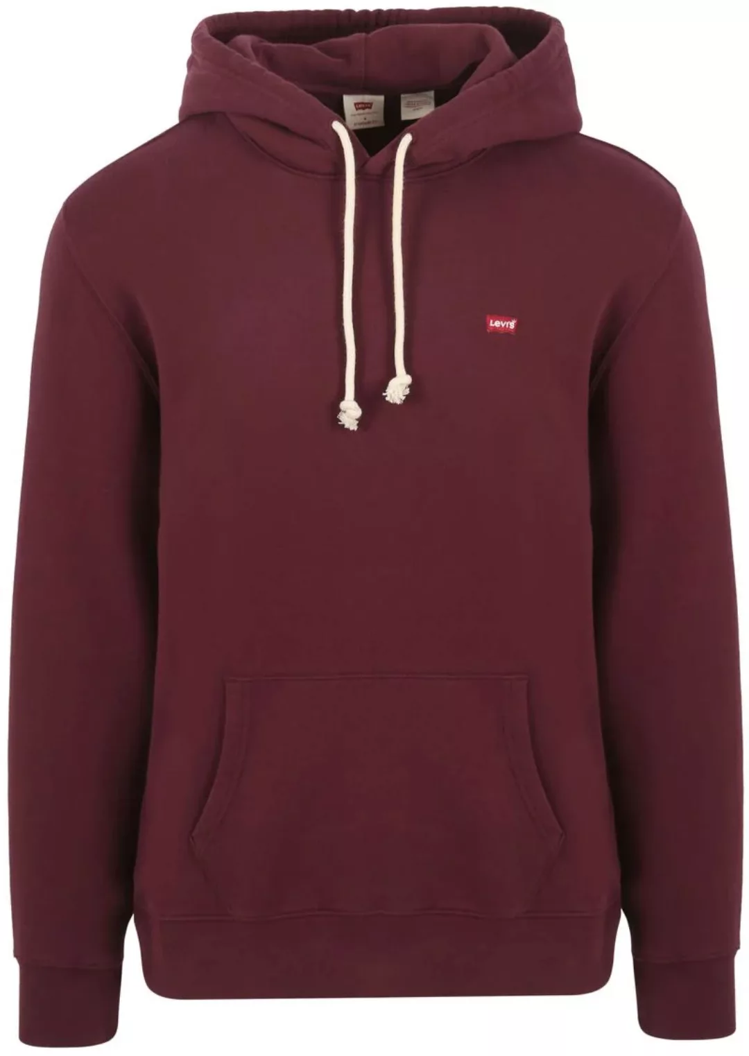 Levi's Original Hoodie Bordeaux - Größe XL günstig online kaufen