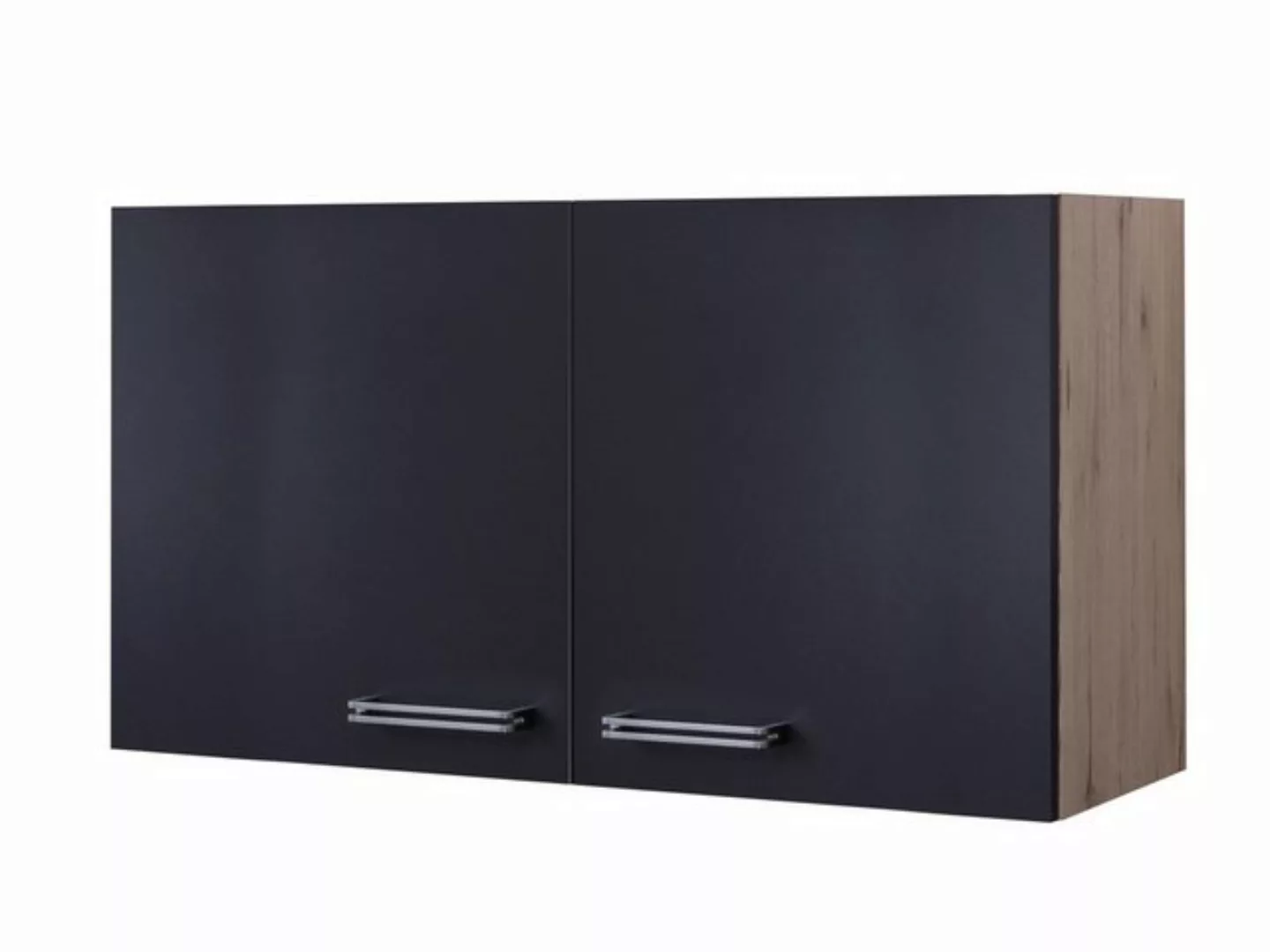 Flex-Well Hängeschrank Hängeschrank Küche - 100 cm breit - Anthrazit San Re günstig online kaufen