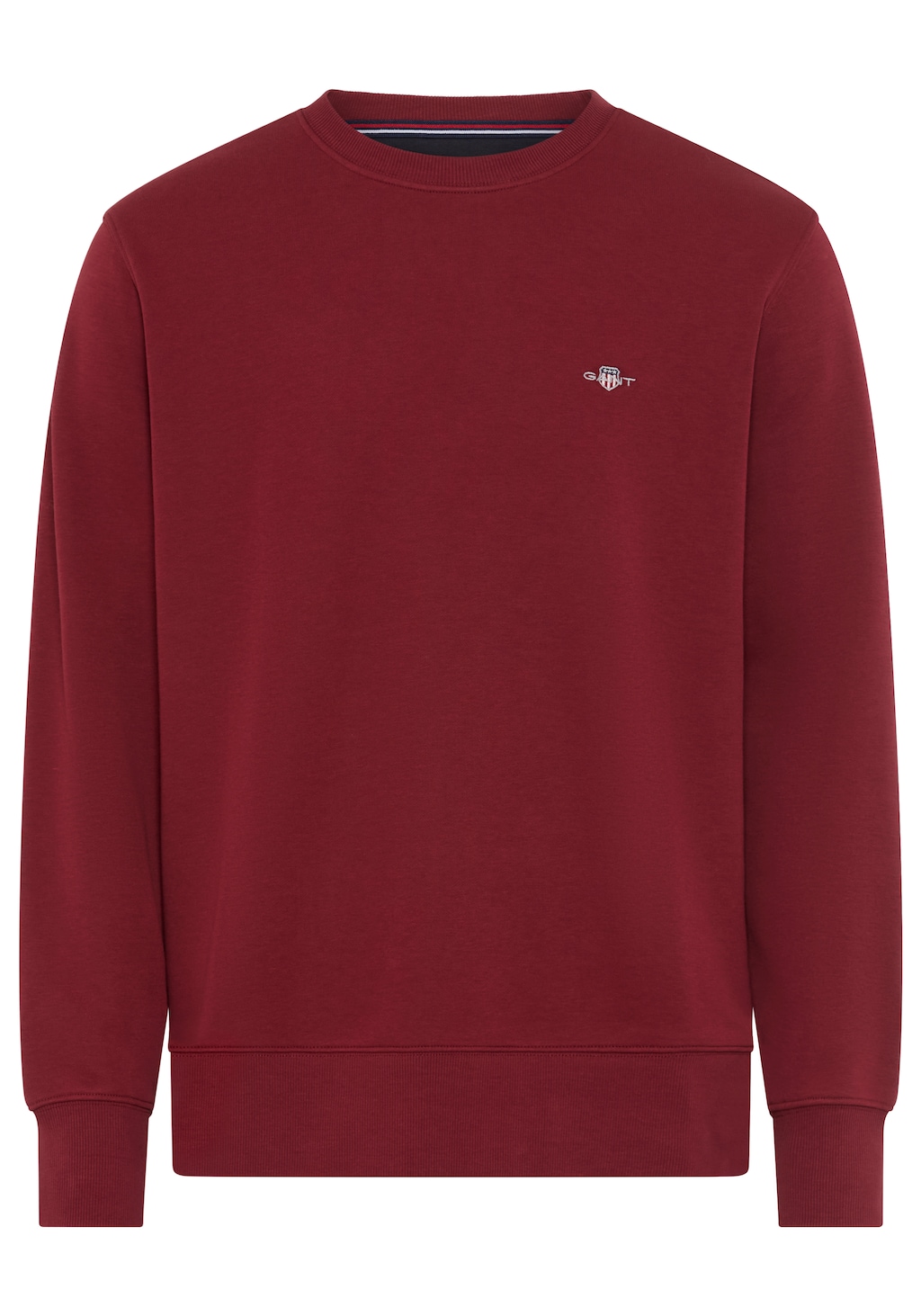 Gant Sweatshirt "REG SHIELD C-NECK SWEAT", mit Logostickerei auf der Brust günstig online kaufen