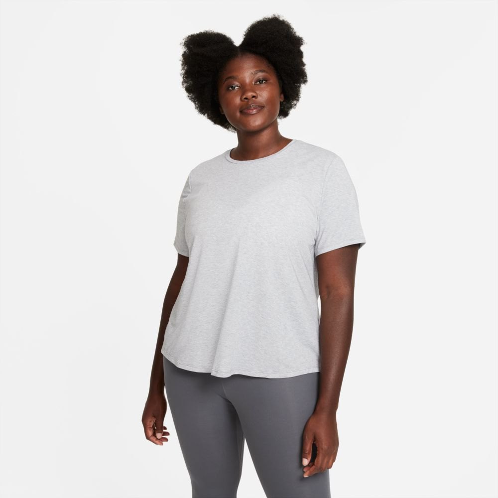 Nike Dri Fit One Luxe Standard Fit Kurzärmeliges T-shirt XL Particle Grey / günstig online kaufen
