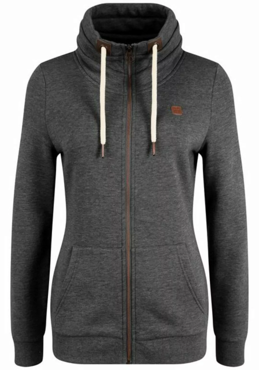 OXMO Sweatjacke OXVicky Sweat Zip-Jacke Sweatshirtjacke mit Stehkragen günstig online kaufen