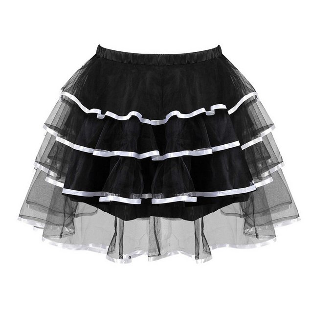 Refttenw Tüllrock Tutu-Rock Damen Kurz Retro Rock Knielang Tüllrock Tutu Kl günstig online kaufen