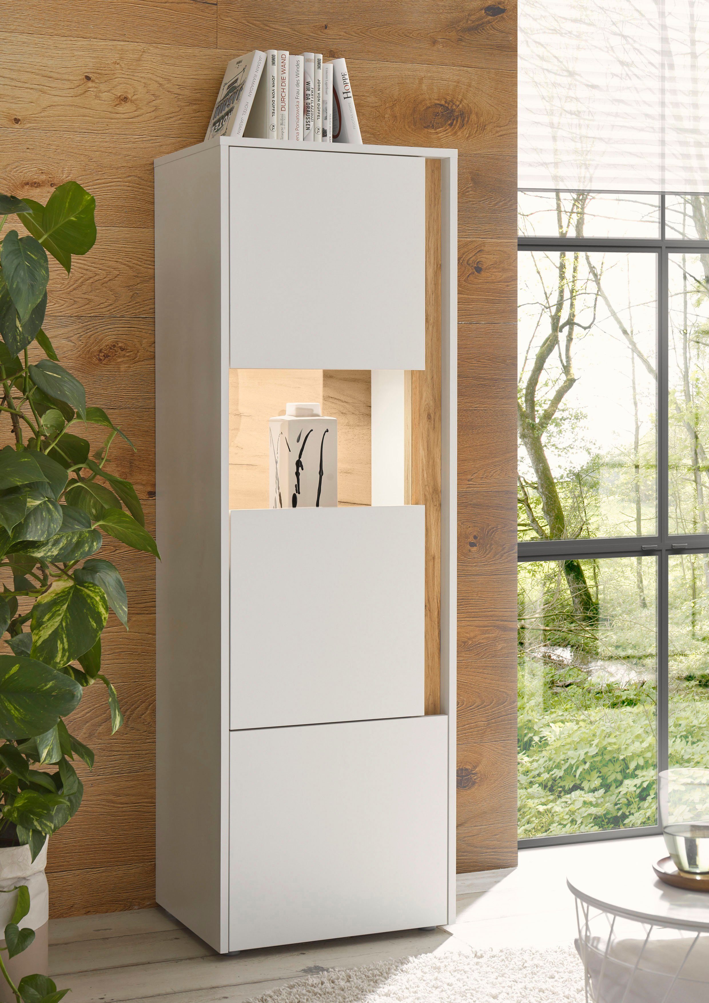 INOSIGN Vitrine "City/Giron, moderner Hochschrank, Glasvitrine", zeitlos, m günstig online kaufen