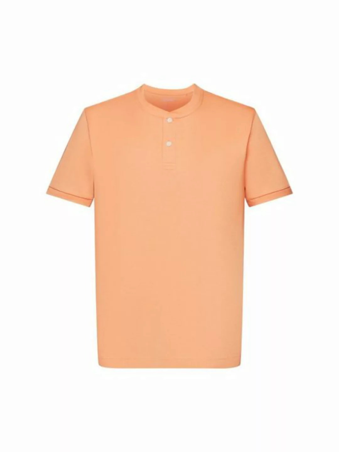 Esprit T-Shirt Henley-T-Shirt aus Jersey (1-tlg) günstig online kaufen