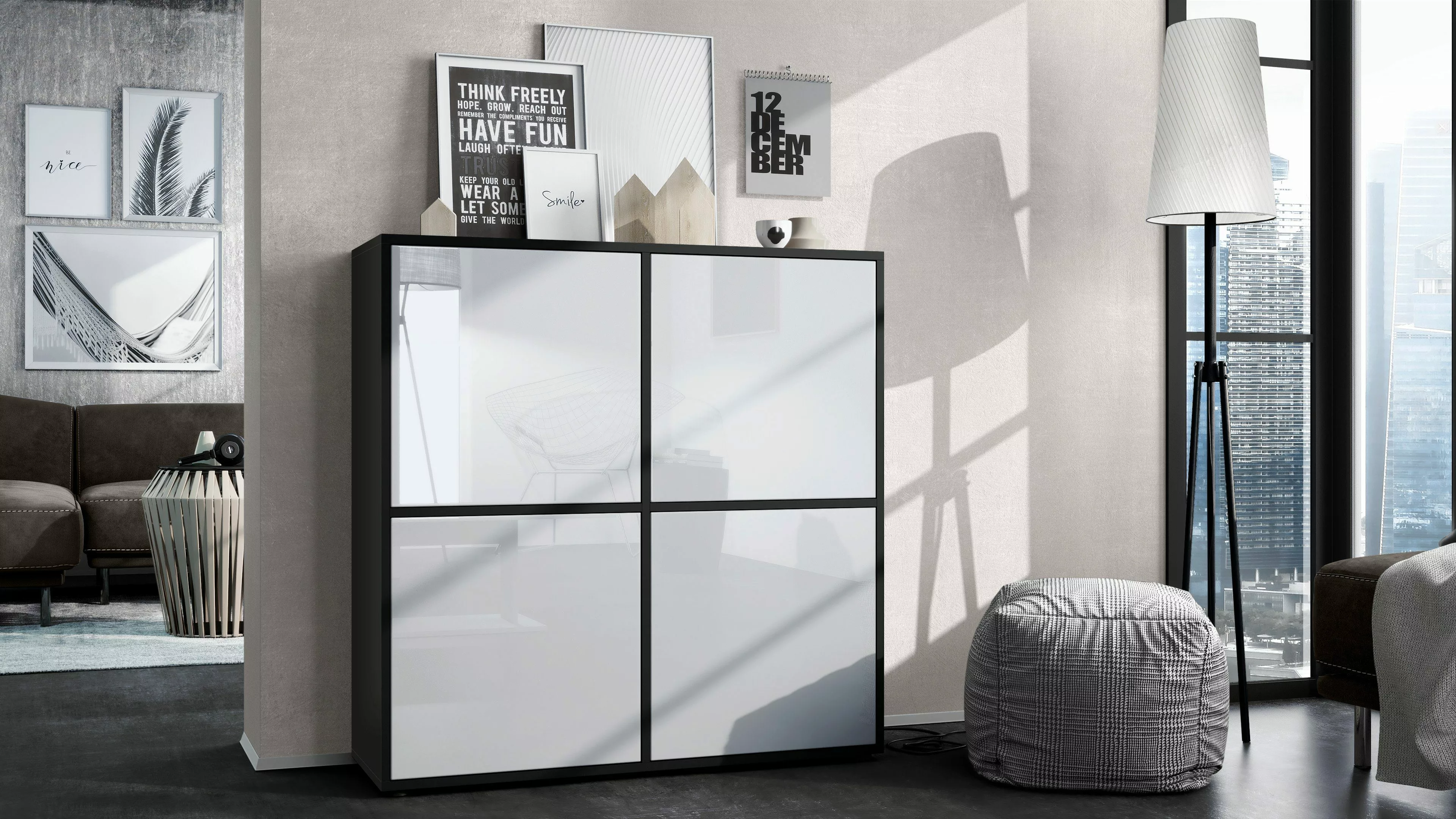 Vladon Highboard Cuba V2 (Schrank, 104 günstig online kaufen
