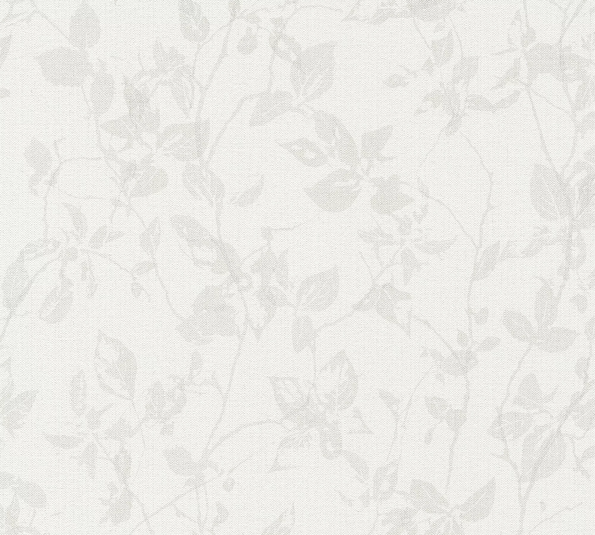 Bricoflor Blätter Tapete in Naturfarben Ranken Vliestapete mit Blatt Muster günstig online kaufen