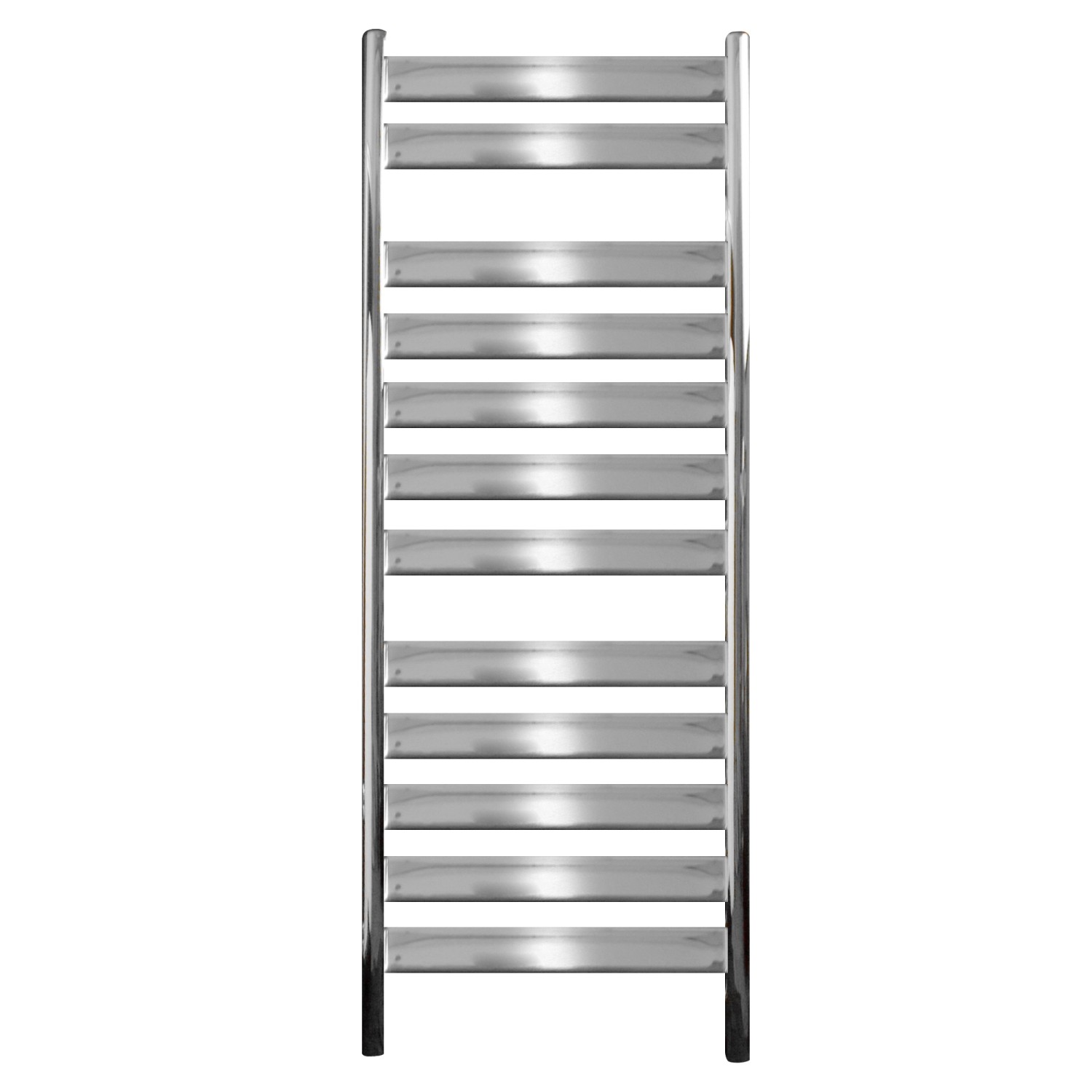 ECD Germany Design Badheizkörper Tharr 500 x 950 mm Chrom Designheizkörper günstig online kaufen