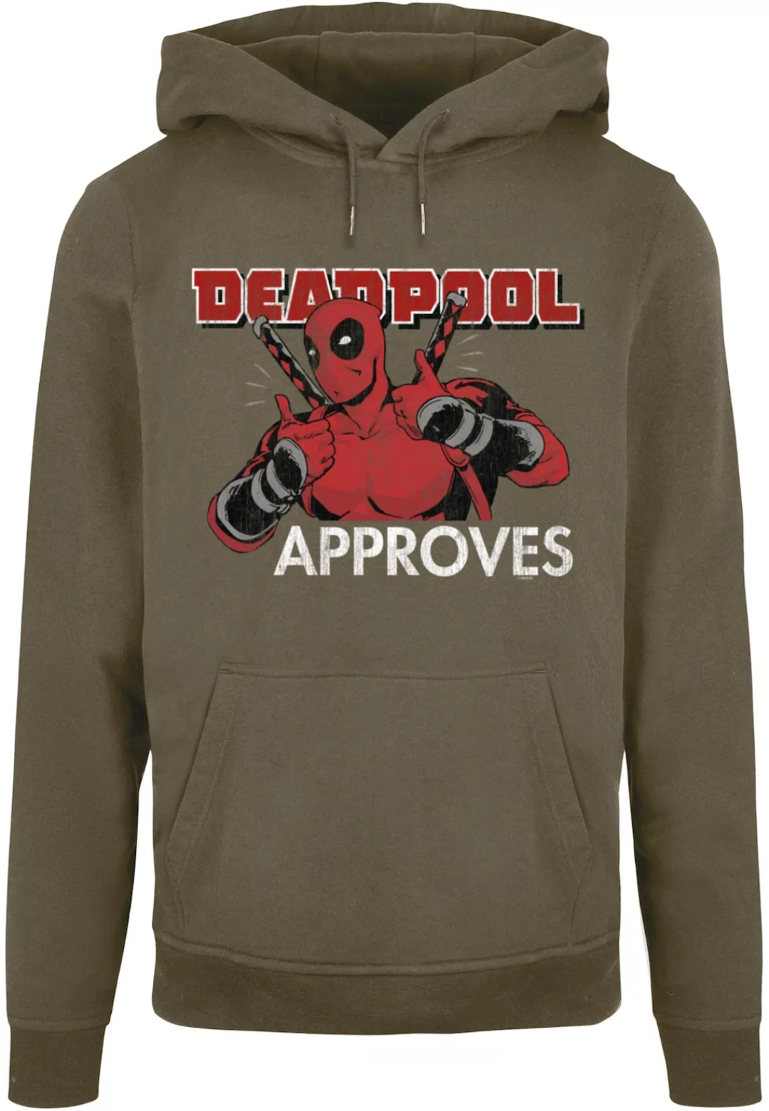 ABSOLUTE CULT Kapuzensweatshirt "ABSOLUTE CULT Herren Deadpool - Approves B günstig online kaufen