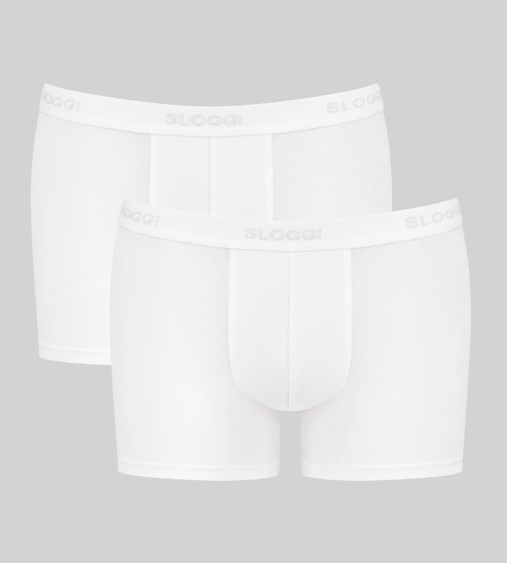 sloggi Boxer "Men 24/7", (2er Pack), weich, atmungsaktiv, Baumwollmix, elas günstig online kaufen