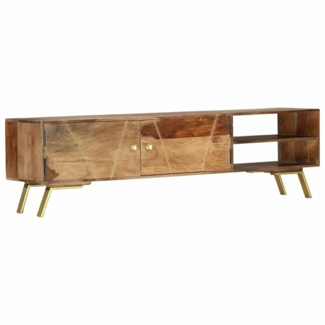 furnicato TV-Schrank 140x30x40 cm Massivholz Palisander (1-St) günstig online kaufen