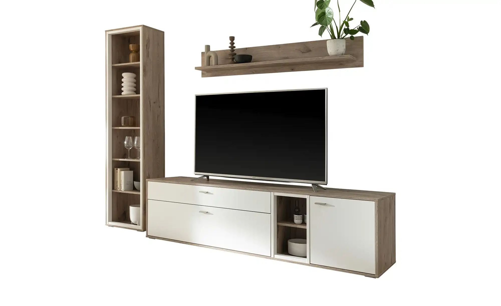 MCA furniture Wohnwand "SANTERNO", (Komplett-Set, 3 St., 3-teilg), Wohnzimm günstig online kaufen