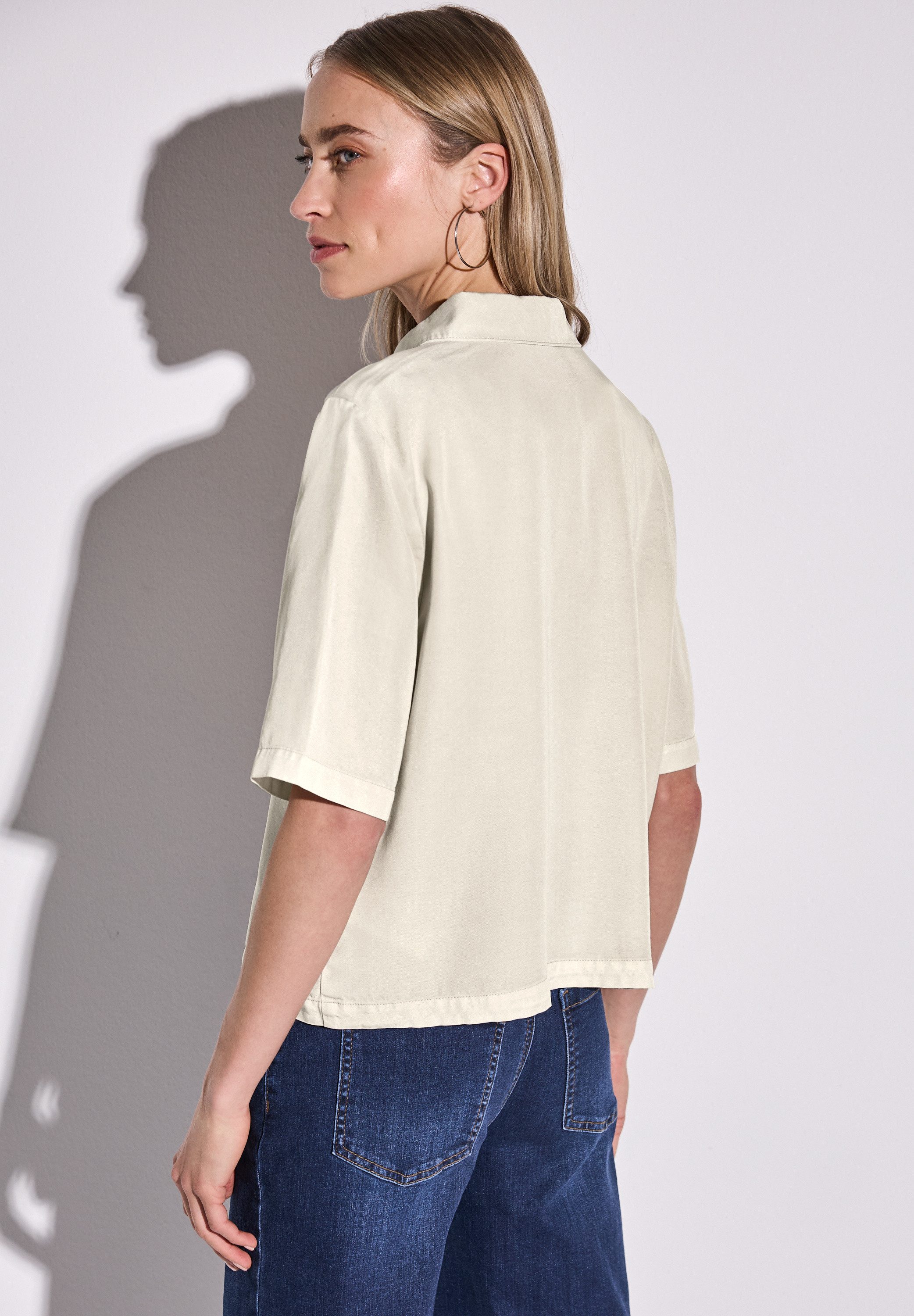 STREET ONE Hemdbluse, mit Knopfleiste günstig online kaufen