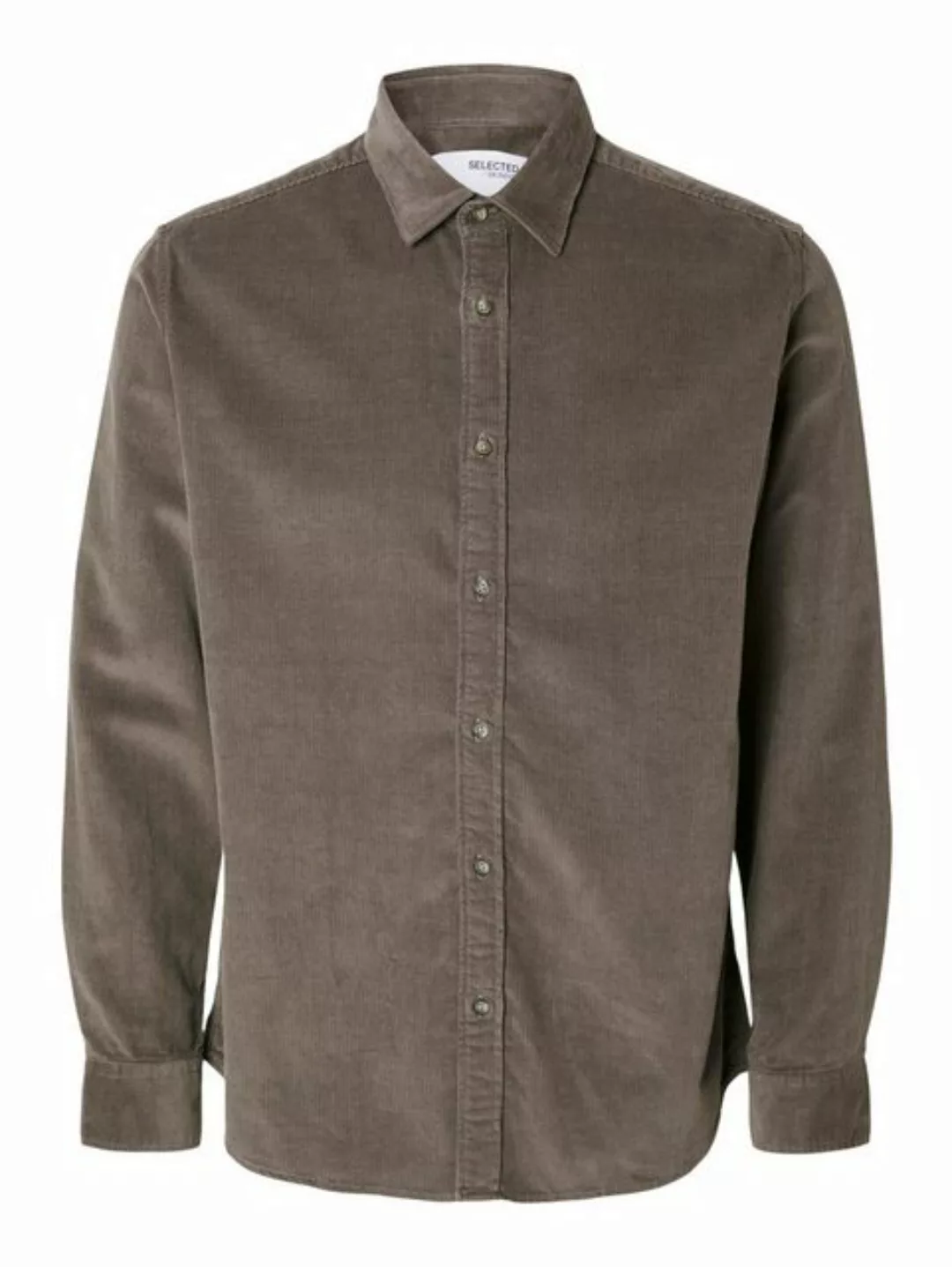 SELECTED HOMME Langarmhemd SLHREGOWEN-CORD SHIRT LS NOOS günstig online kaufen