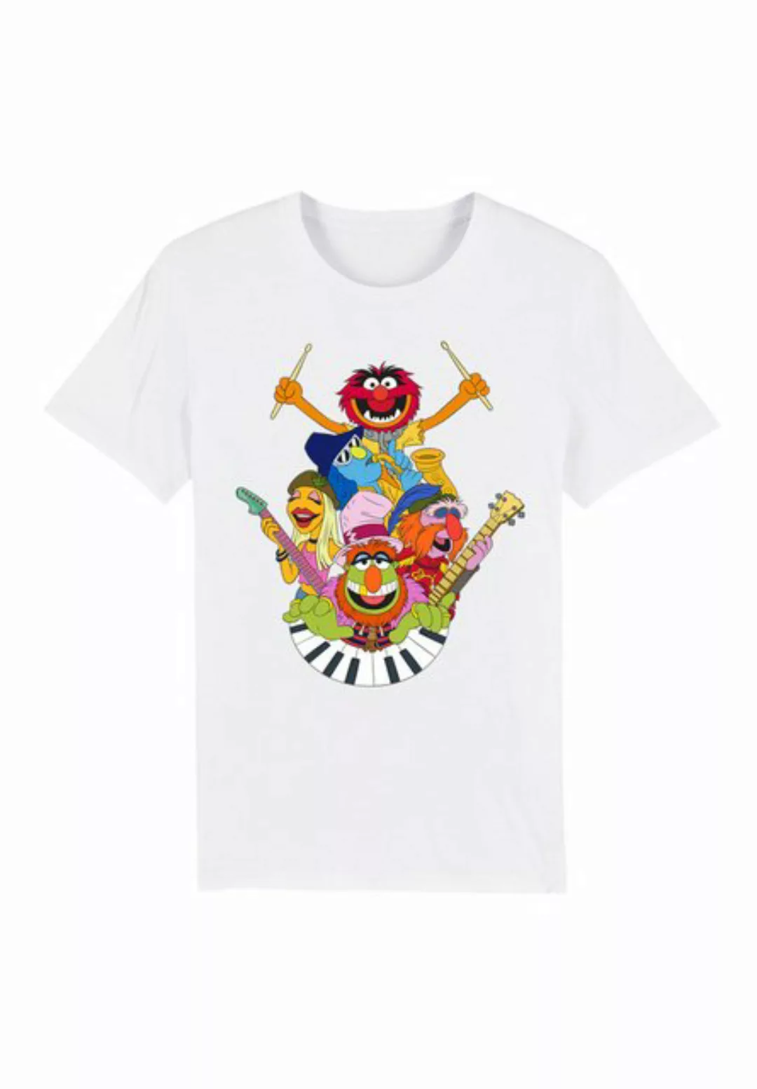 F4NT4STIC T-Shirt Disney Muppets Dr. Teeth and The Electric Mayhem Premium günstig online kaufen