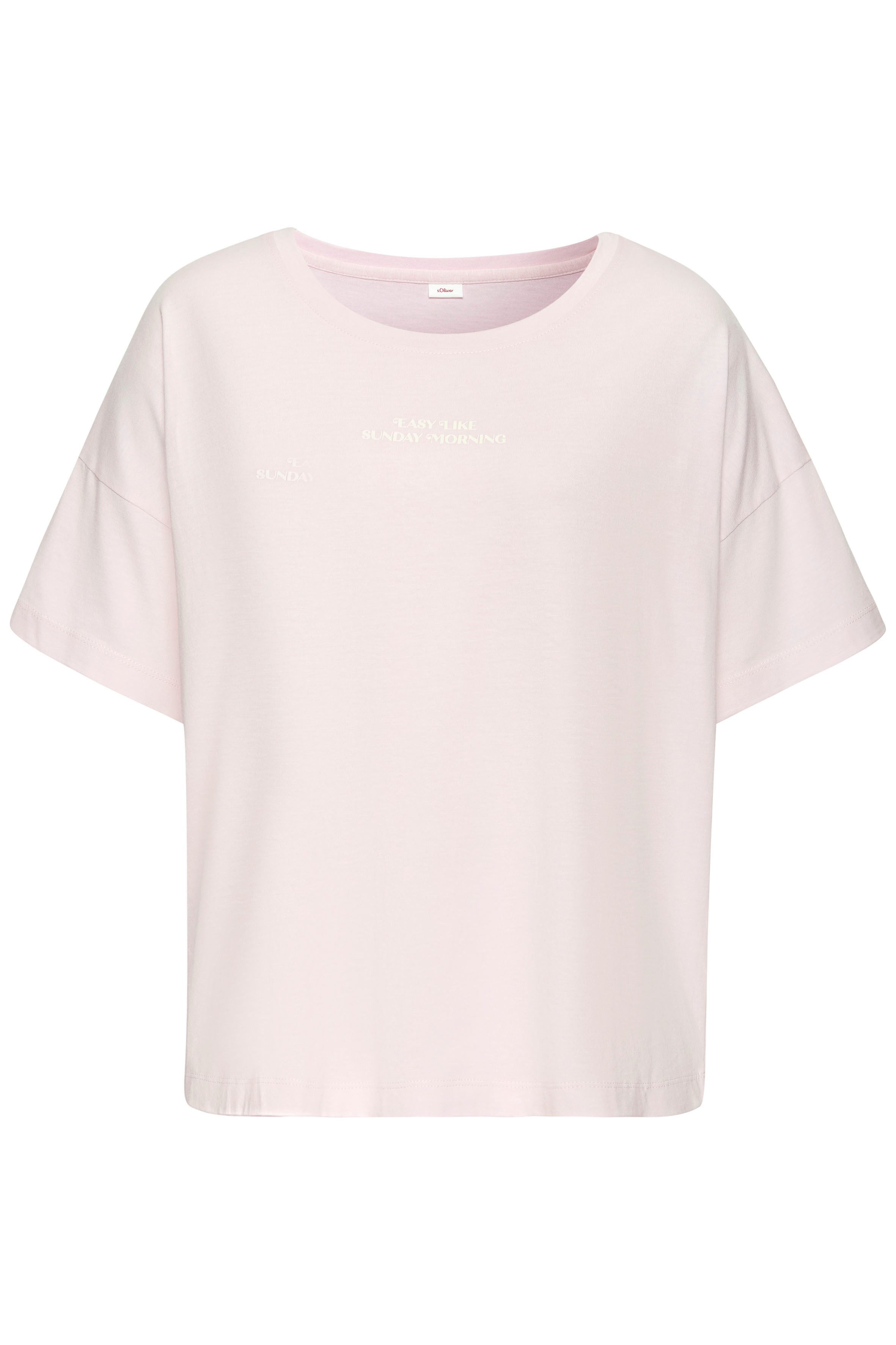 s.Oliver Shorty, (2 tlg.), mit kleinem Frontprint günstig online kaufen