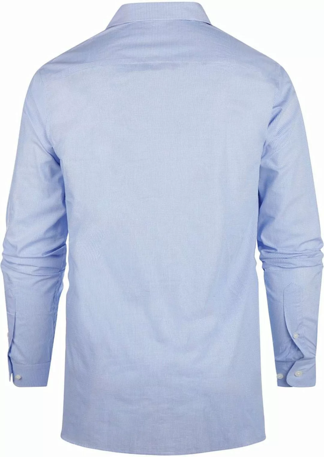 Steppin' Out Hemd Extra Long Sleeves Karos Blau - Größe L günstig online kaufen