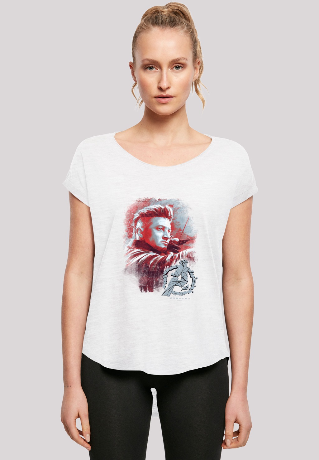 F4NT4STIC T-Shirt "Marvel Avengers Endgame Hawkeye Brushed", Damen,Premium günstig online kaufen
