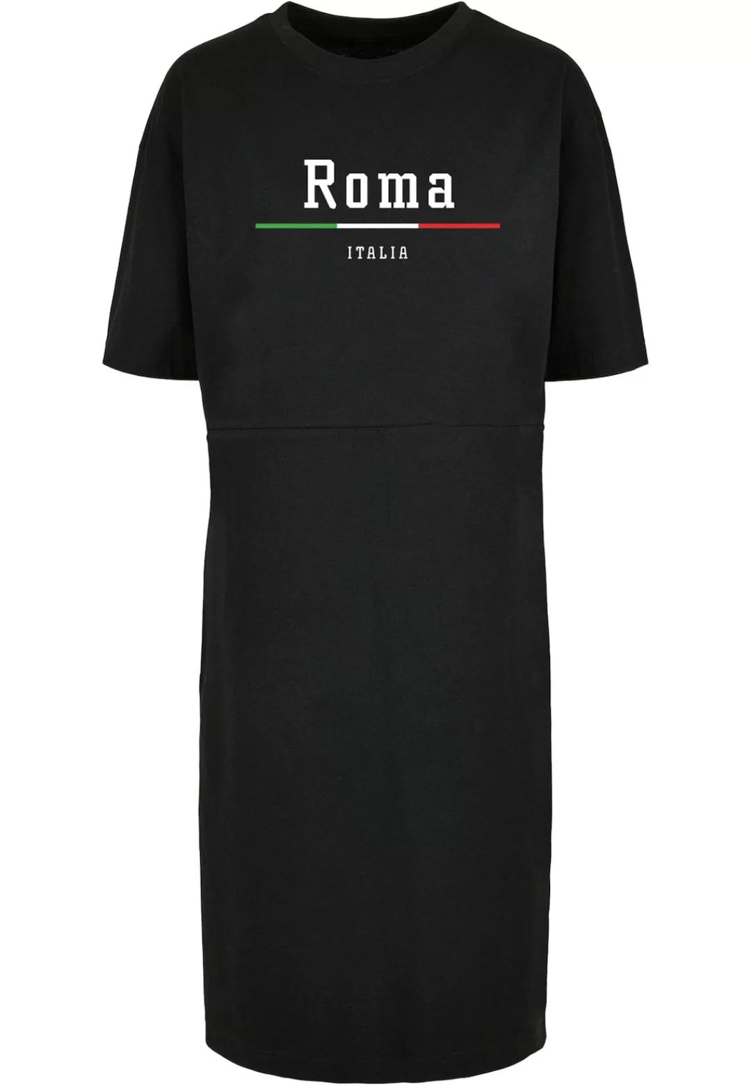 Merchcode Shirtkleid "Merchcode Damen Ladies Roma X Organic Oversized Slit günstig online kaufen