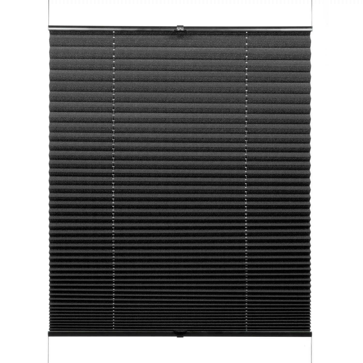 Gardinia Plissee Concept Tageslicht 90 cm x 130 cm Schwarz günstig online kaufen