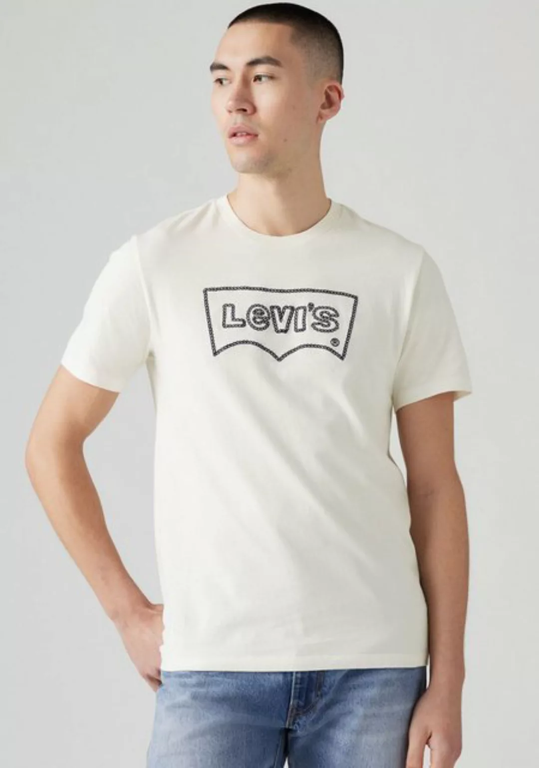 Levi's® T-Shirt CREWNECK TEE mit Logo-Front-Print günstig online kaufen