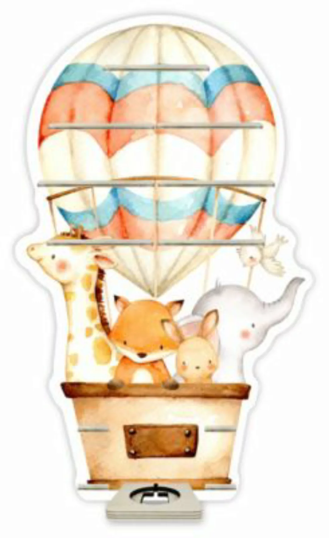 Farbklecks Collection® Regal Musikbox - Heissluftballonfamilie 2 - passend günstig online kaufen