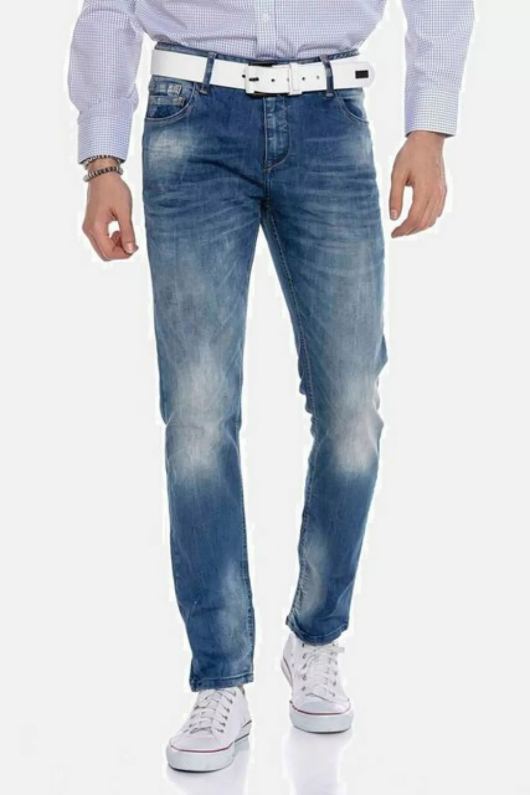 Cipo & Baxx 5-Pocket-Jeans "Jeans", im Straight Fit günstig online kaufen