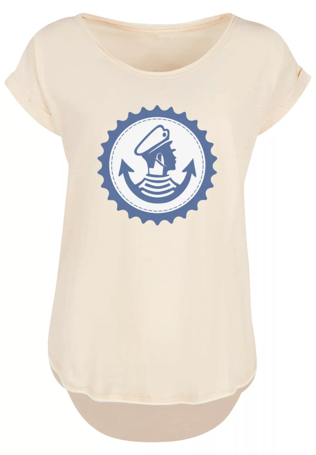 F4NT4STIC T-Shirt "Knut und Jan Hamburg with Ladies Long Slub Tee", Print günstig online kaufen