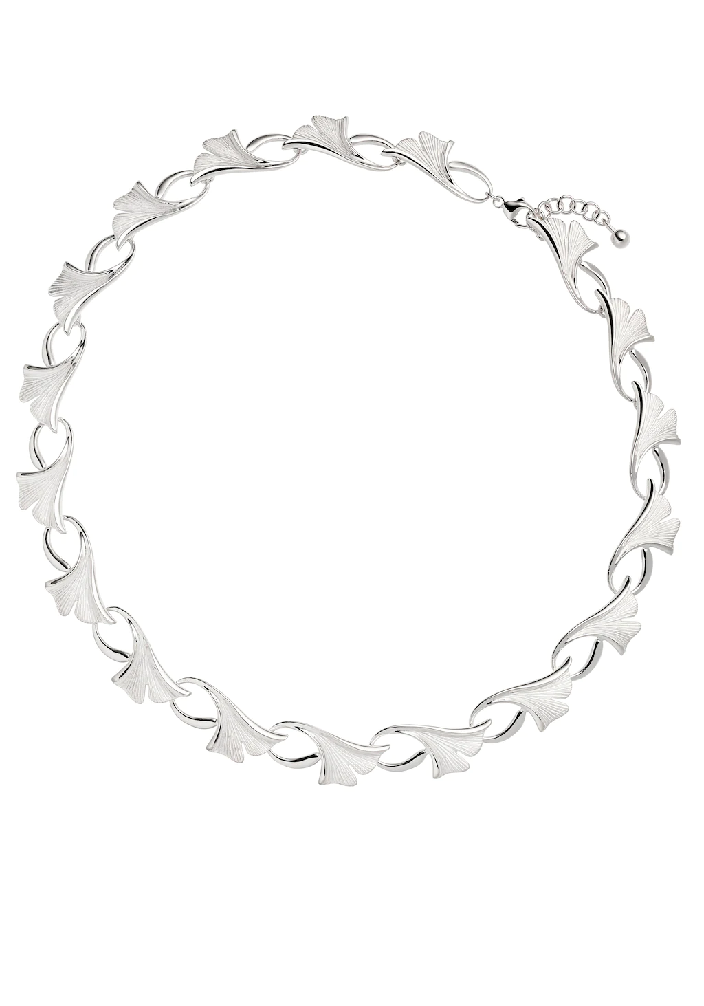 JOBO Kette ohne Anhänger "Halskette Ginko", 925 Silber 47 cm günstig online kaufen