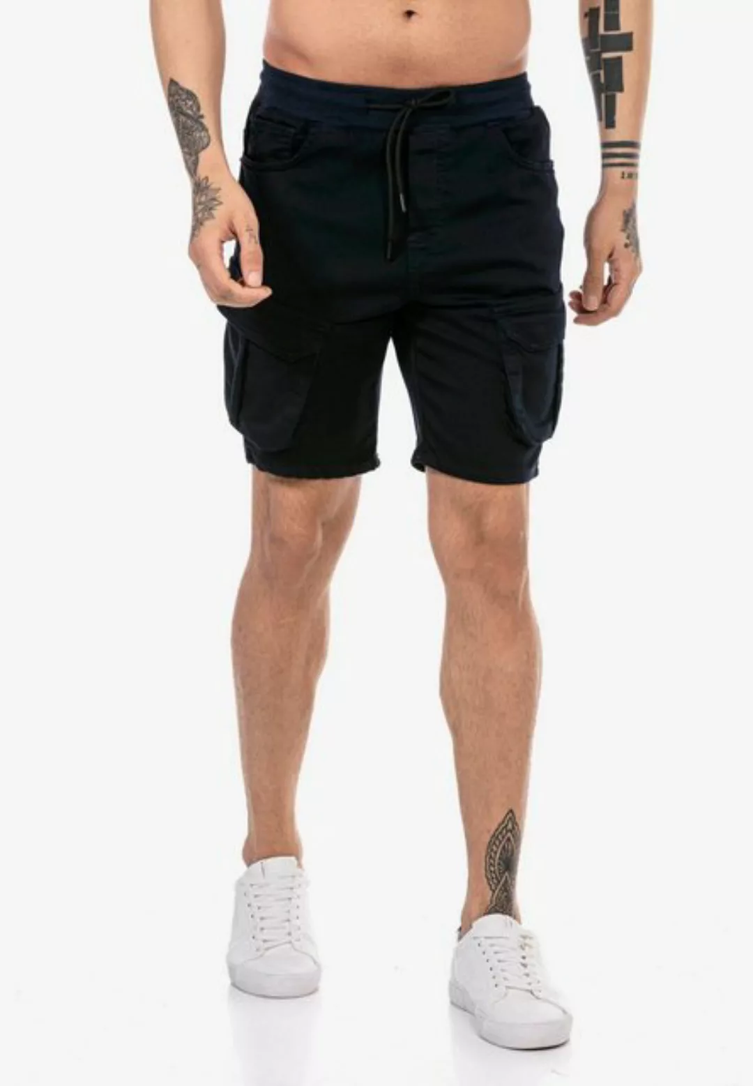 RedBridge Sweatshorts Red Bridge Herren Shorts Kurze Hose Cargo Sweat Short günstig online kaufen