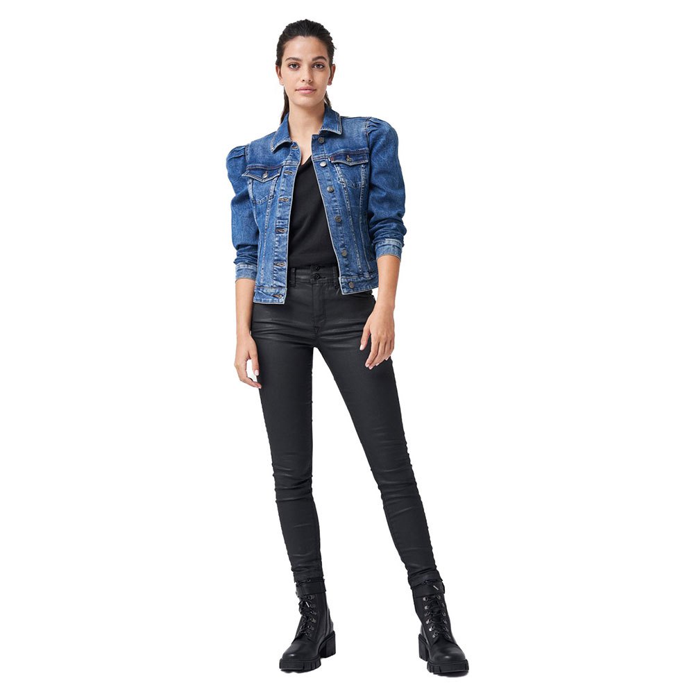 Salsa Jeans 125311-850 / Slim Fit Balloon Sleeve Denim Jacket Jeansjacke M günstig online kaufen