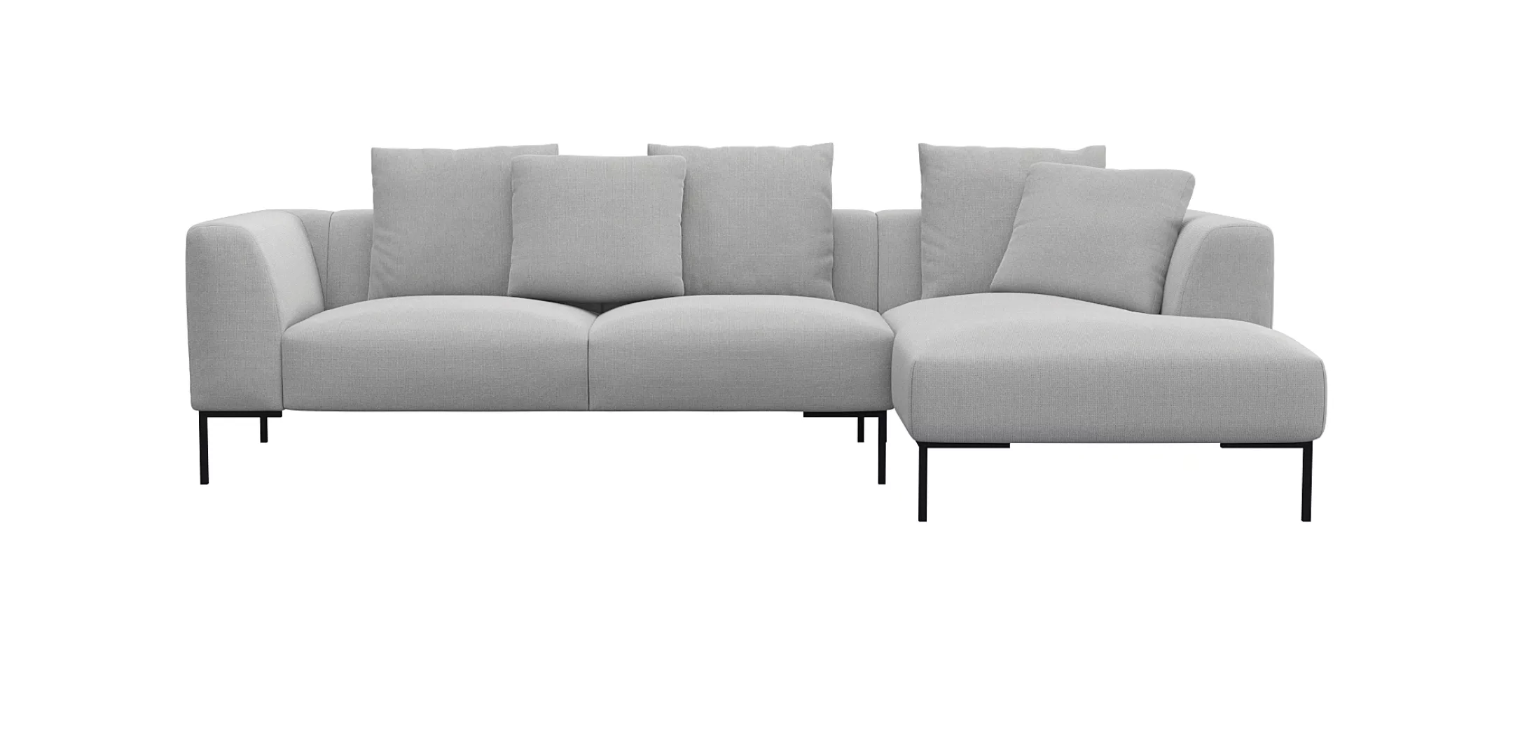 FLEXLUX Ecksofa »Sava Designsofa, bequem und komfortabel, L-Form«, Taschenf günstig online kaufen