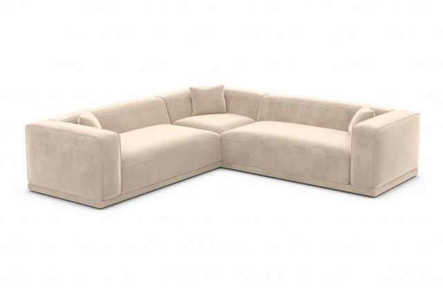 Sofa Dreams Ecksofa Polster Eckcouch Stoff Modern Eck Couch Ecksofa Merida günstig online kaufen