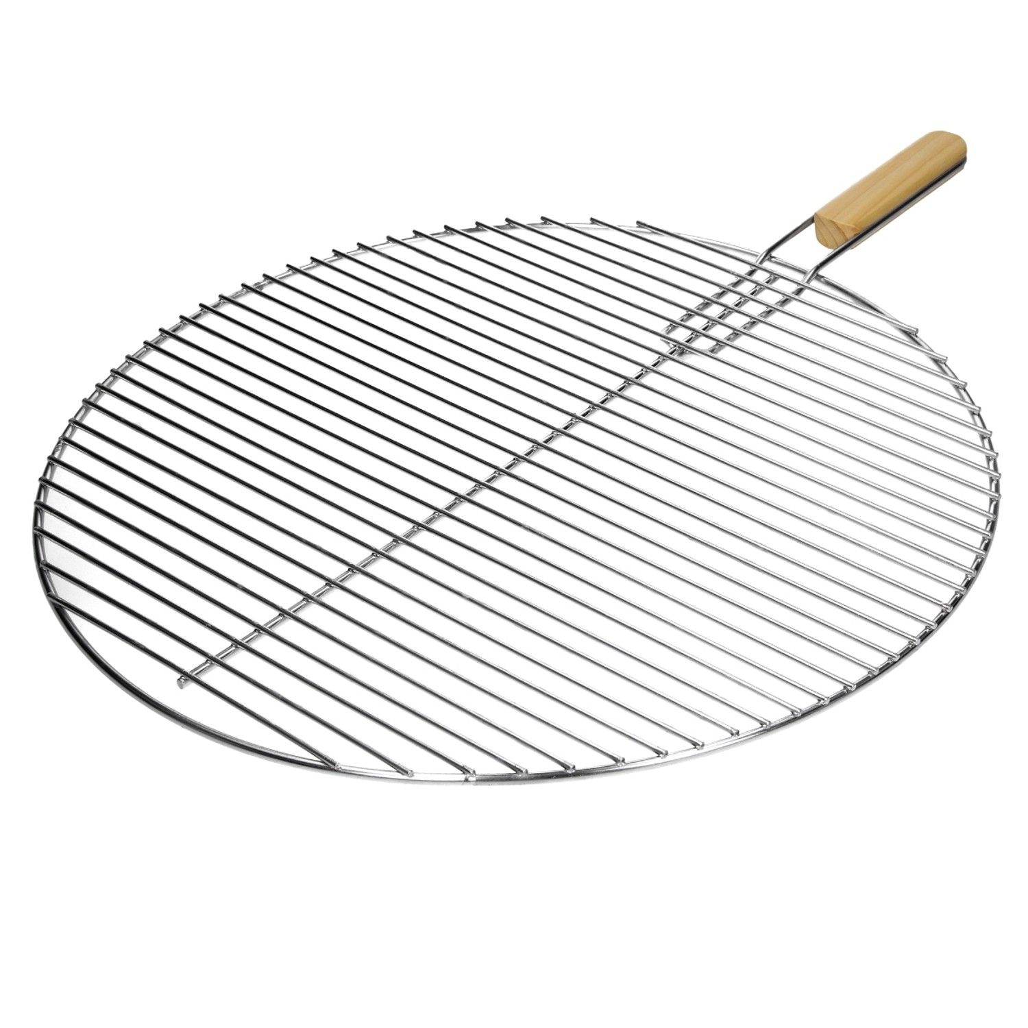 ECD Germany Runder Edelstahl Grillrost mit Abnehmbarer Griff 54,5 cm Rostfr günstig online kaufen