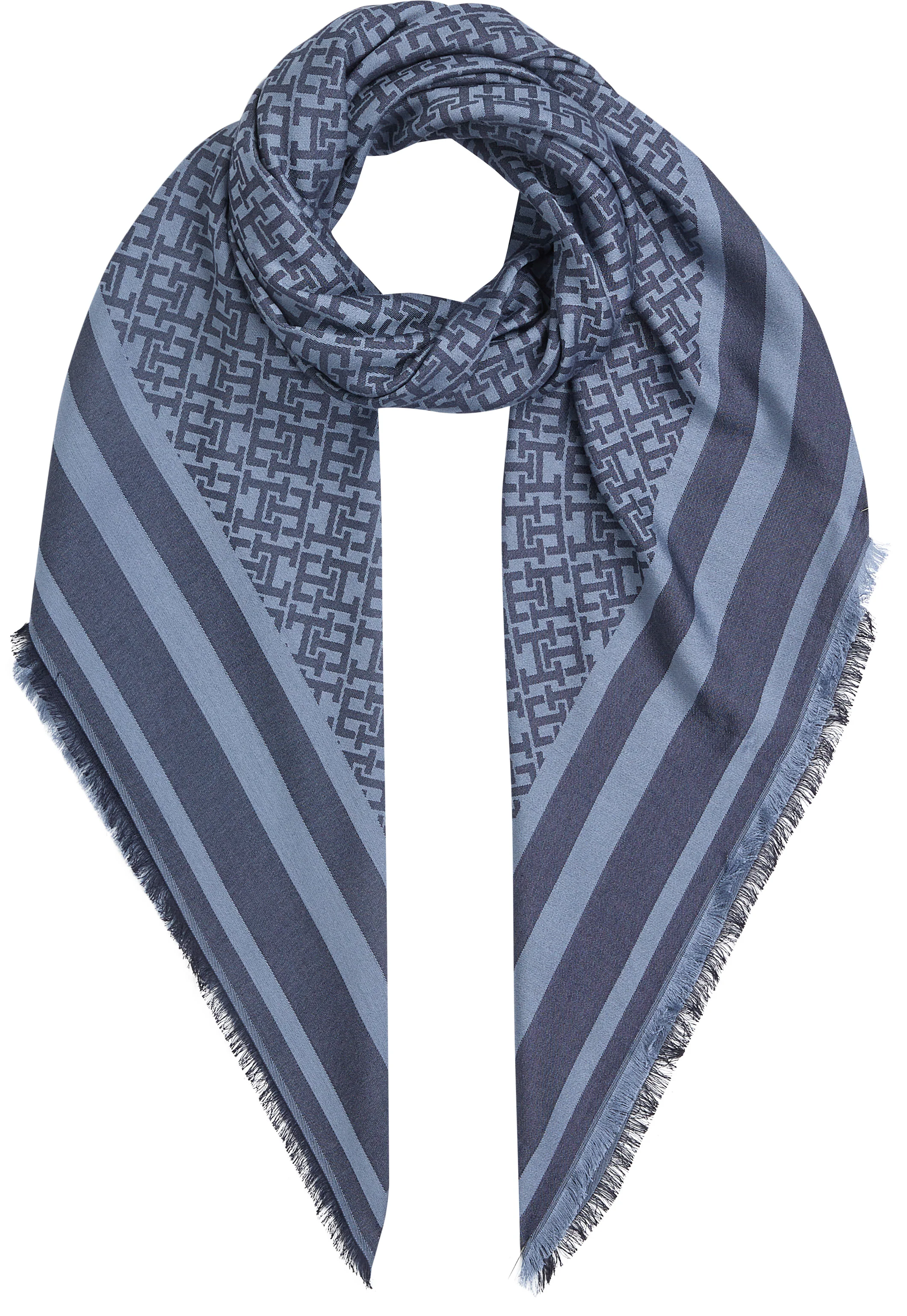 Tommy Hilfiger Modetuch TH MONOGRAM SQUARE günstig online kaufen