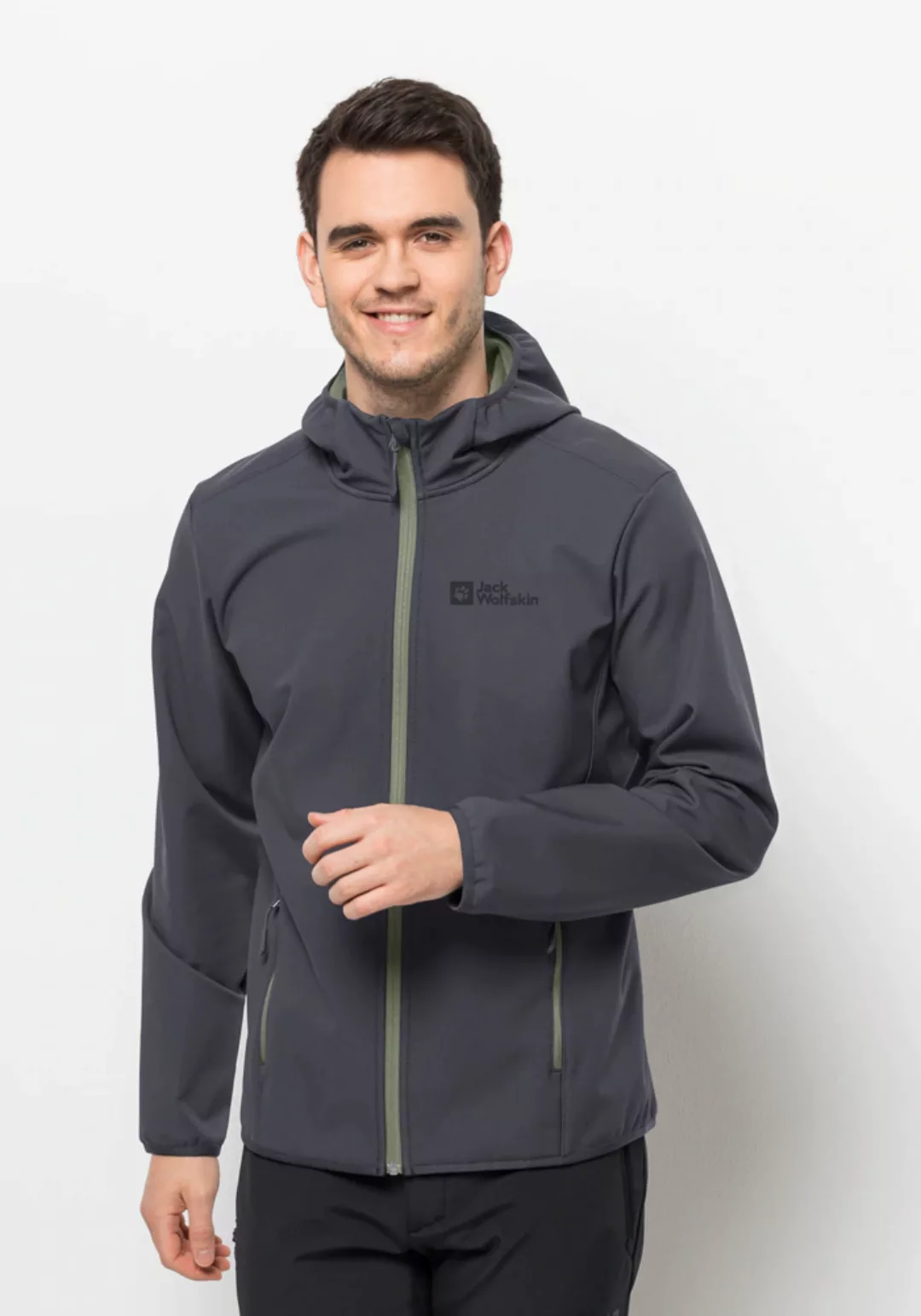 Jack Wolfskin Softshelljacke "BORNBERG HOODY M", mit Kapuze günstig online kaufen