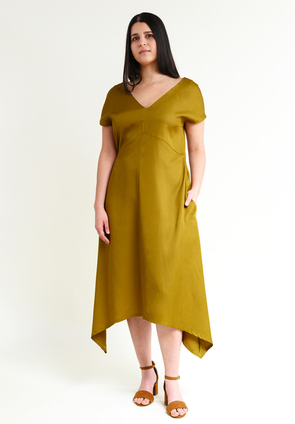 Elegantes Ki-ra Sommerkleid Aus Tencel günstig online kaufen