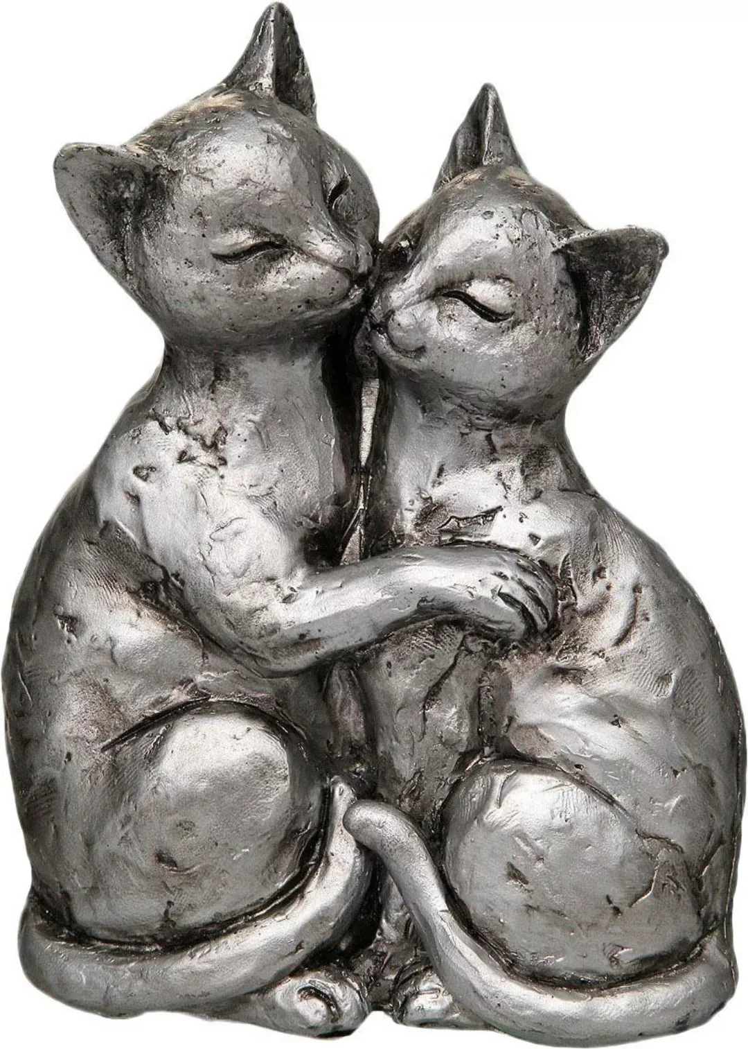 Ambiente Haus Dekofigur "Katzen-Paar", Höhe 15 cm günstig online kaufen