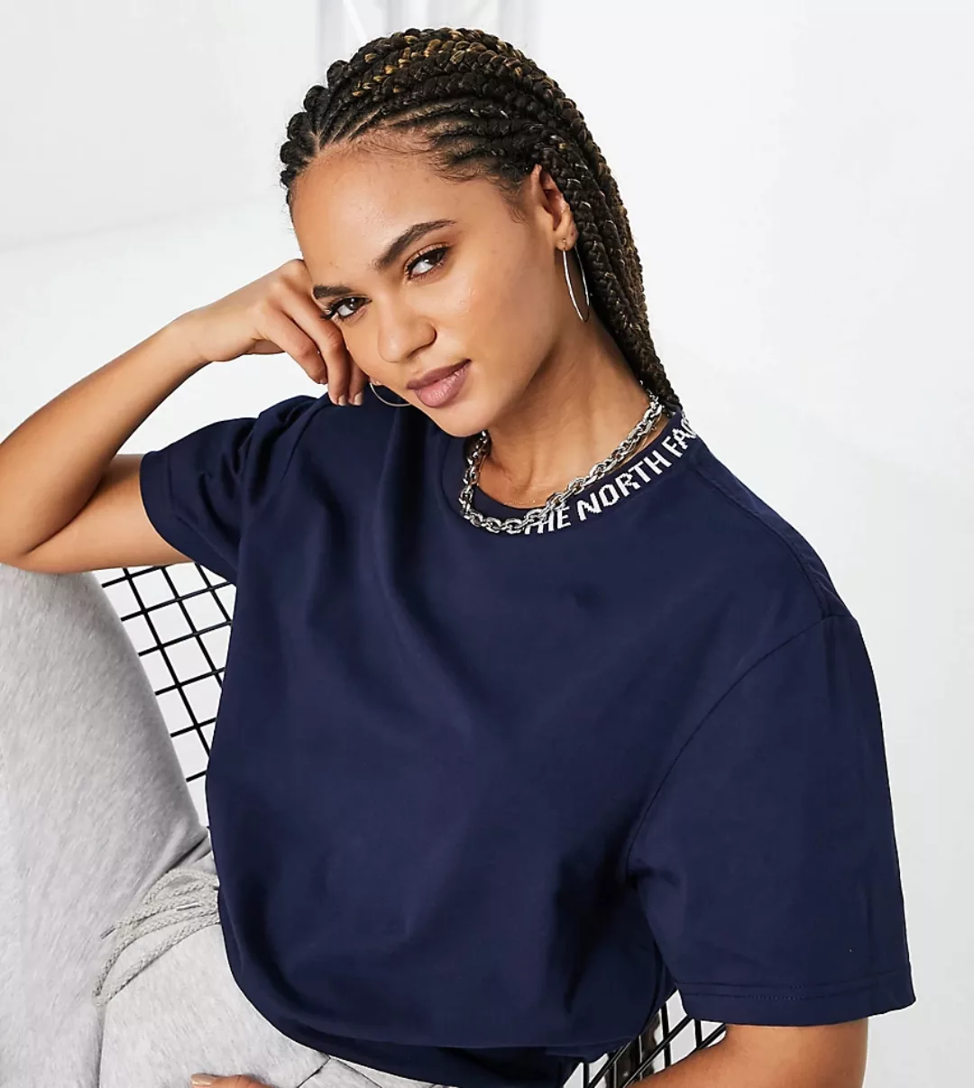 The North Face – Zumu – T-Shirt in Marineblau günstig online kaufen