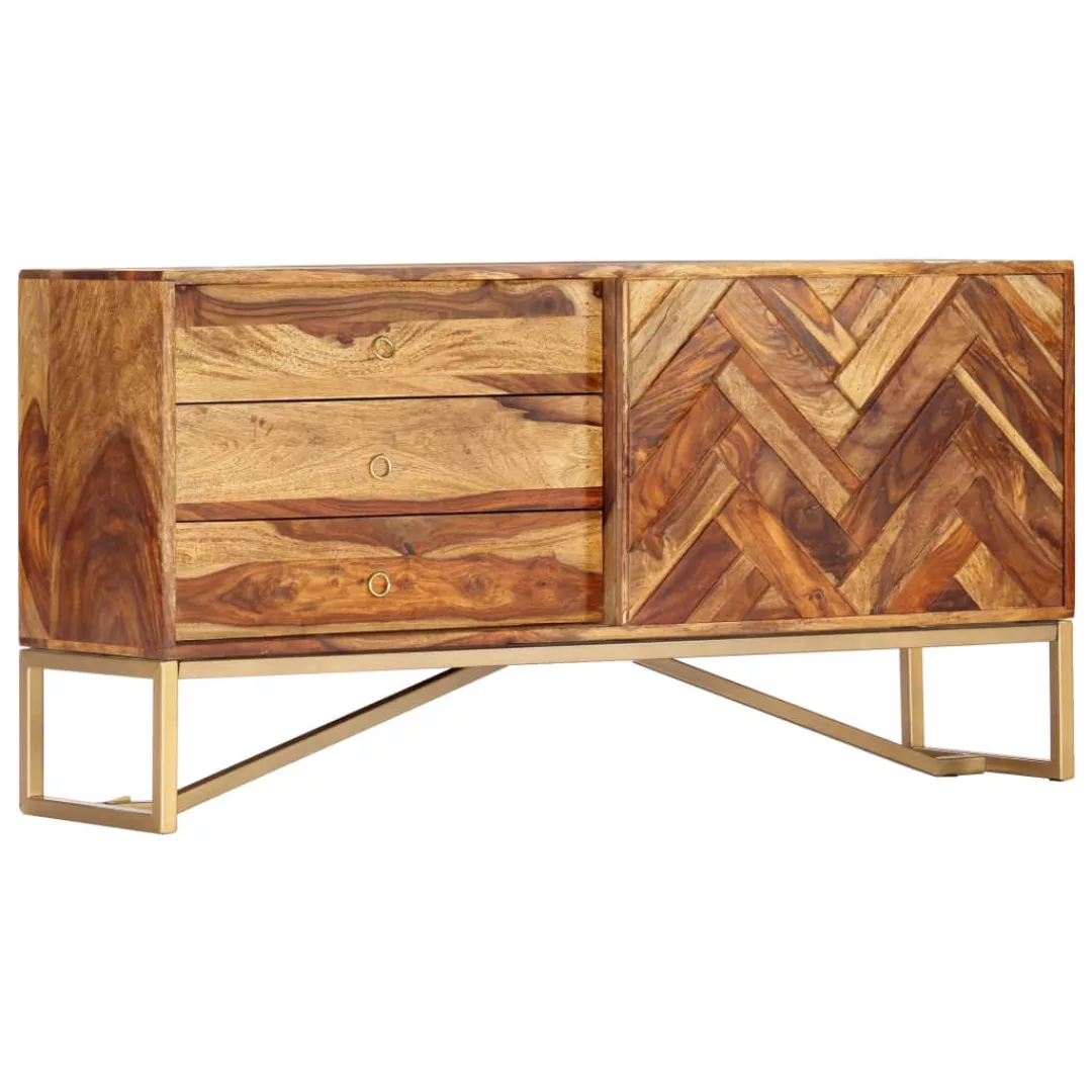 Sideboard 118 X 30 X 60 Cm Massivholz günstig online kaufen