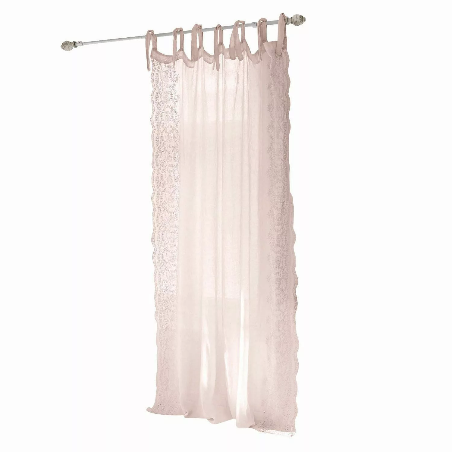 Mirabeau Vorhang Gardine Esmera rosa günstig online kaufen