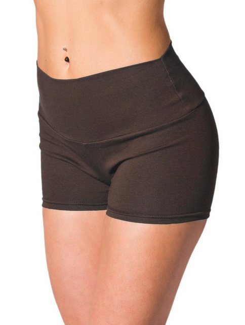 Alkato Yogashorts Alkato Damen Shorts mit Hohem Bund Hotpants Radlerhose Lo günstig online kaufen