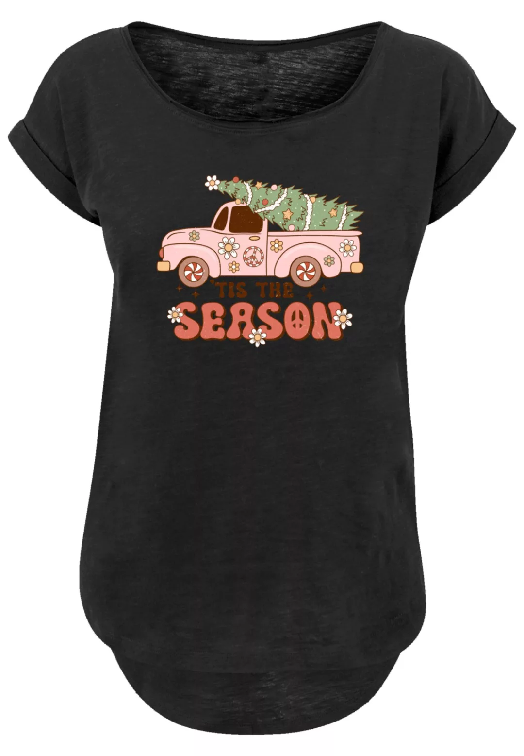 F4NT4STIC T-Shirt "Tis The Season Weihnachten Drivin Home", Premium Qualitä günstig online kaufen