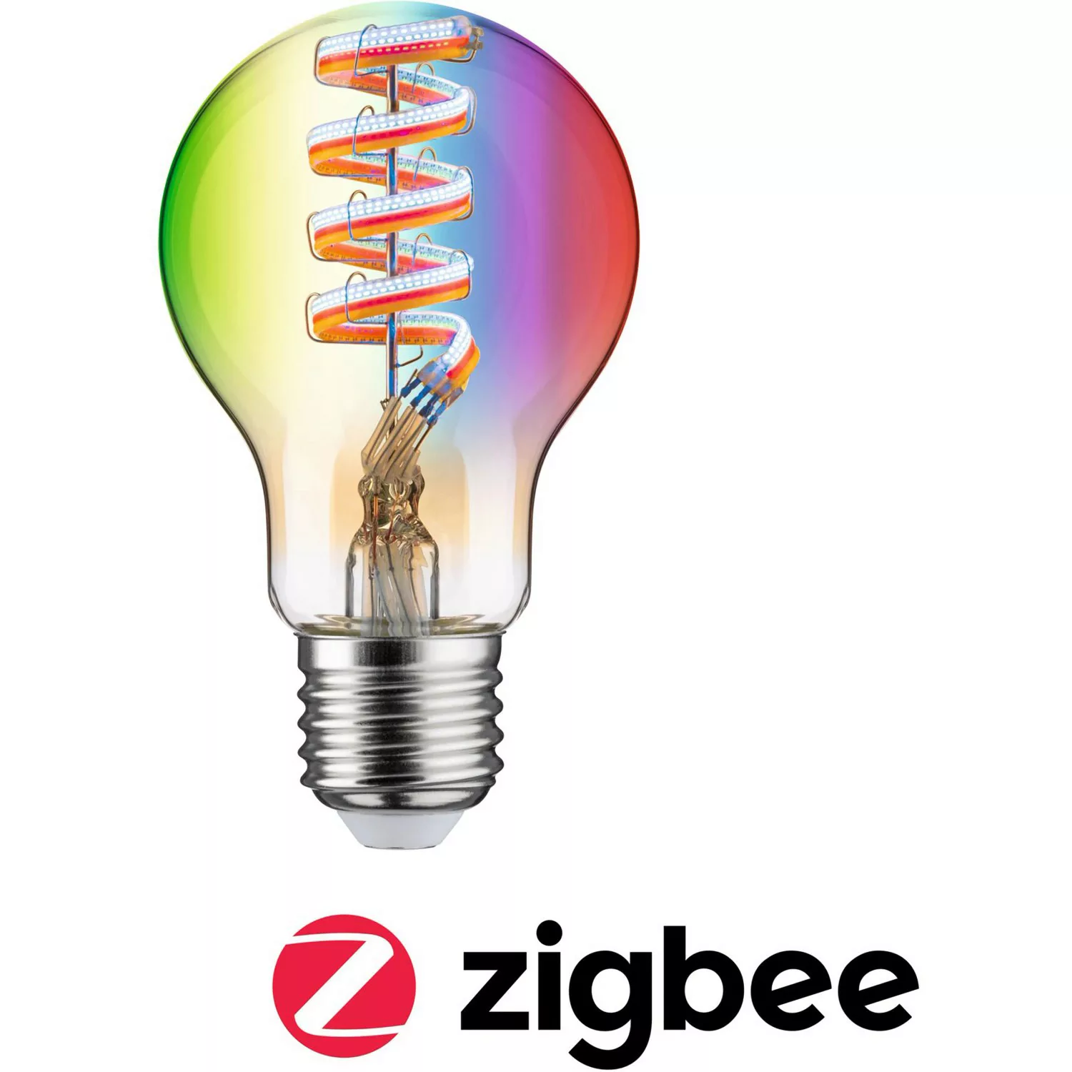 Paulmann "Filament 230V Smart Home Zigbee 3.0 LED Birne E27 470lm 6,3W RGBW günstig online kaufen