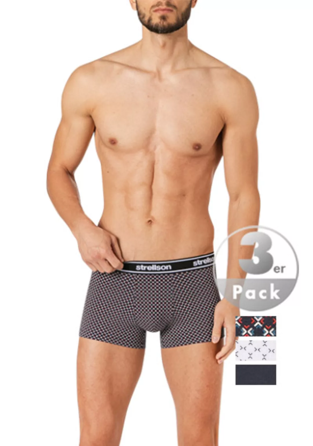 Strellson Shorts 3er Pack 531440/754 günstig online kaufen