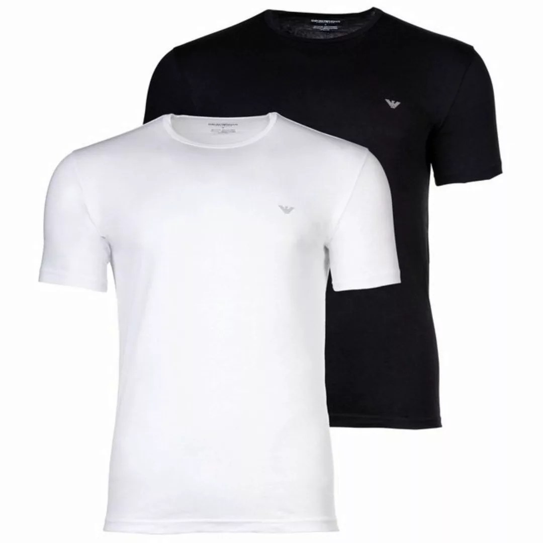 Emporio Armani T-Shirt Herren T-Shirt, 2er Pack - ENDURANCE, Rundhals günstig online kaufen