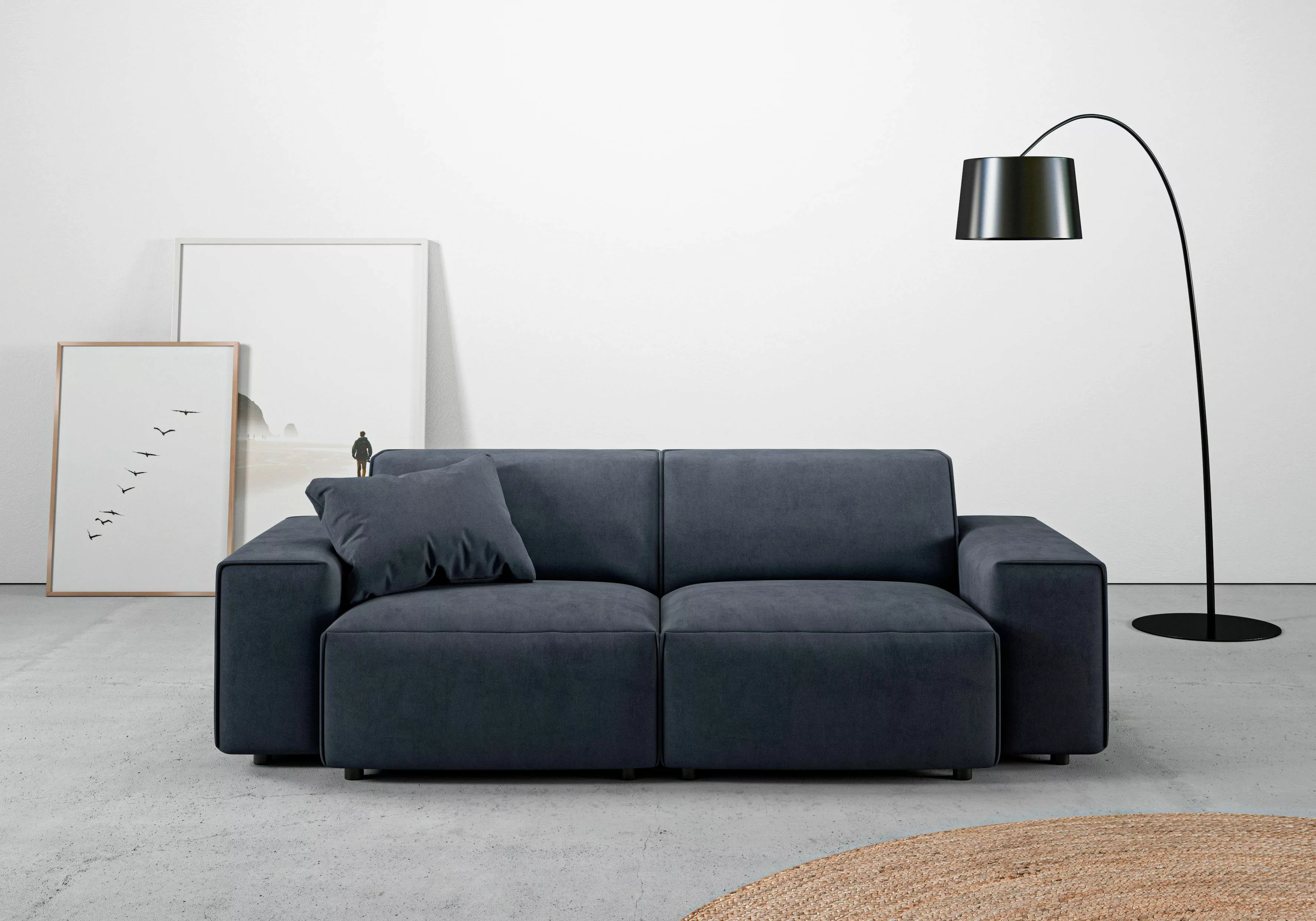 andas 2,5-Sitzer "Glimminge auch in Breitcord, Feincord + Easy care-Bezug", günstig online kaufen