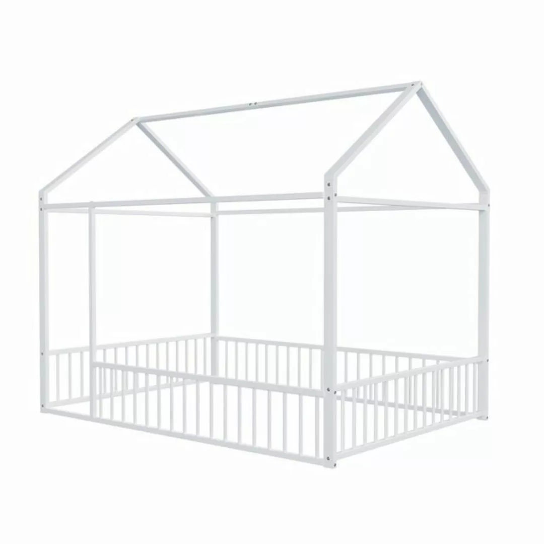 REDOM Metallbett Kinderbett Hausbett Metal, Hausbettrahmen (Metallbett mit günstig online kaufen